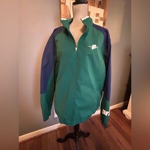 Prince Jacket Mens XL Pickleball Tennis Green Windbreaker Full Zip